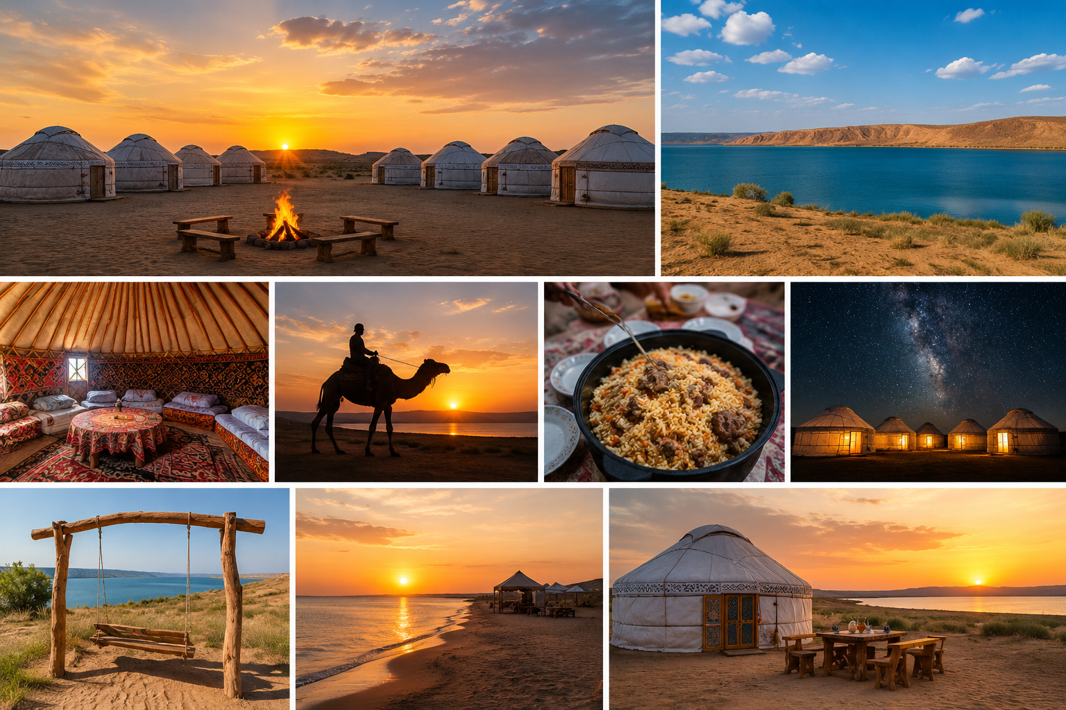 Experience a Traditional Yurt Camp in Uzbekistan