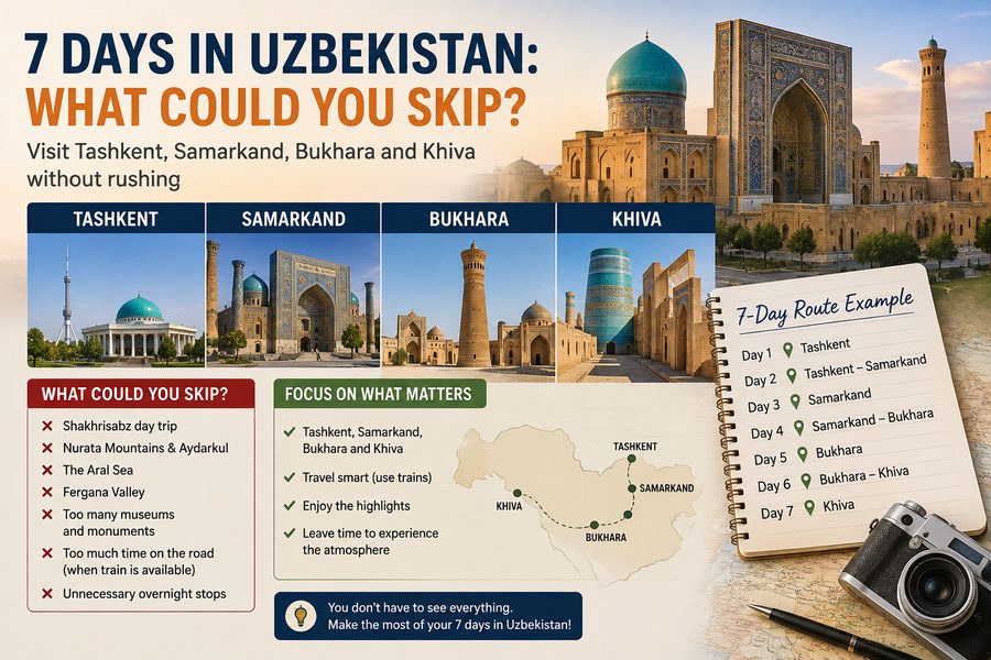 7 Days in Uzbekistan: What Could You Skip?